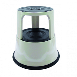 Jastek Rolling Safety Step Stool Metal